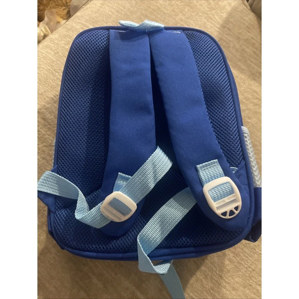 Monster Backpack 3D Hard-shell School  Backpack Blue